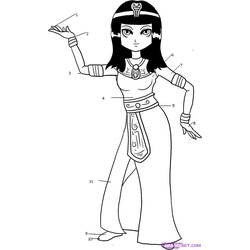 Disegno da colorare: Cleopatra (Caratteri) #90557 - Pagine da Colorare Stampabili Gratuite