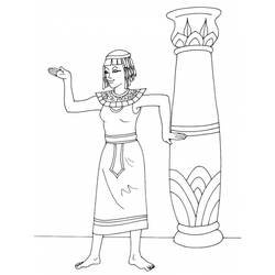Disegno da colorare: Cleopatra (Caratteri) #90561 - Pagine da Colorare Stampabili Gratuite