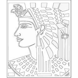 Disegno da colorare: Cleopatra (Caratteri) #90572 - Pagine da Colorare Stampabili Gratuite