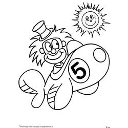 Disegno da colorare: Clown (Caratteri) #90915 - Pagine da Colorare Stampabili Gratuite