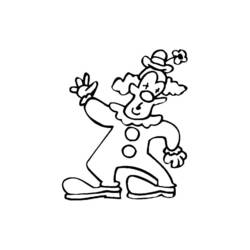 Disegno da colorare: Clown (Caratteri) #90995 - Pagine da Colorare Stampabili Gratuite