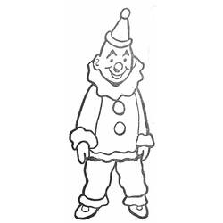 Disegno da colorare: Clown (Caratteri) #91001 - Pagine da Colorare Stampabili Gratuite