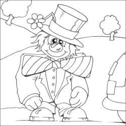 Disegno da colorare: Clown (Caratteri) #91042 - Pagine da Colorare Stampabili Gratuite