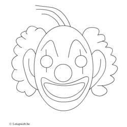 Disegno da colorare: Clown (Caratteri) #91059 - Pagine da Colorare Stampabili Gratuite