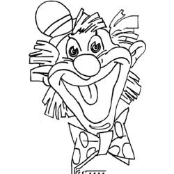 Disegno da colorare: Clown (Caratteri) #91065 - Pagine da Colorare Stampabili Gratuite