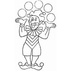 Disegno da colorare: Clown (Caratteri) #91191 - Pagine da Colorare Stampabili Gratuite
