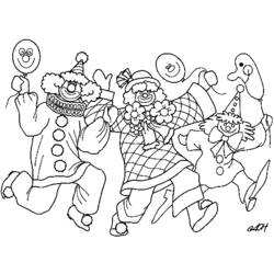 Disegno da colorare: Clown (Caratteri) #91193 - Pagine da Colorare Stampabili Gratuite