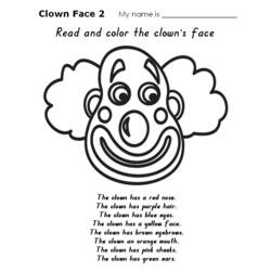 Disegno da colorare: Clown (Caratteri) #91197 - Pagine da Colorare Stampabili Gratuite