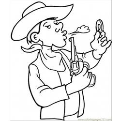 Disegno da colorare: Cowboy (Caratteri) #91431 - Pagine da Colorare Stampabili Gratuite