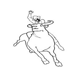 Disegno da colorare: Cowboy (Caratteri) #91513 - Pagine da Colorare Stampabili Gratuite