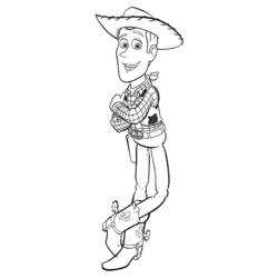 Disegno da colorare: Cowboy (Caratteri) #91532 - Pagine da Colorare Stampabili Gratuite