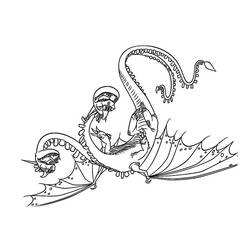 Disegno da colorare: Drago (Caratteri) #148452 - Pagine da Colorare Stampabili Gratuite