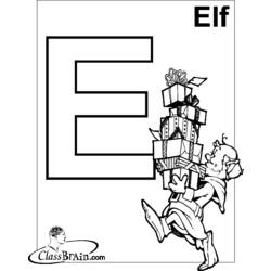 Disegno da colorare: Elfo (Caratteri) #94109 - Pagine da Colorare Stampabili Gratuite