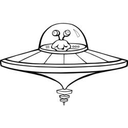 Disegno da colorare: Extraterrestre (Caratteri) #94714 - Pagine da Colorare Stampabili Gratuite