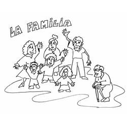 Disegno da colorare: Famiglia (Caratteri) #95195 - Pagine da Colorare Stampabili Gratuite