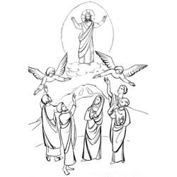 Disegno da colorare: Gesù (Caratteri) #98944 - Pagine da Colorare Stampabili Gratuite