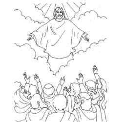 Disegno da colorare: Gesù (Caratteri) #98976 - Pagine da Colorare Stampabili Gratuite