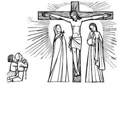 Disegno da colorare: Gesù (Caratteri) #98986 - Pagine da Colorare Stampabili Gratuite