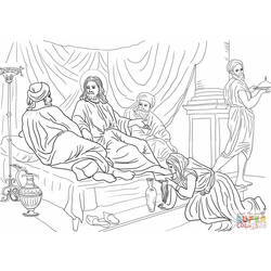 Disegno da colorare: Gesù (Caratteri) #98995 - Pagine da Colorare Stampabili Gratuite