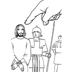 Disegno da colorare: Gesù (Caratteri) #99184 - Pagine da Colorare Stampabili Gratuite