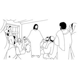 Disegno da colorare: Gesù (Caratteri) #99216 - Pagine da Colorare Stampabili Gratuite