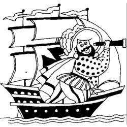 Disegno da colorare: Pirata (Caratteri) #105085 - Pagine da Colorare Stampabili Gratuite
