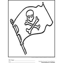 Disegno da colorare: Pirata (Caratteri) #105137 - Pagine da Colorare Stampabili Gratuite
