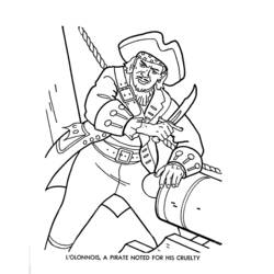 Disegno da colorare: Pirata (Caratteri) #105173 - Pagine da Colorare Stampabili Gratuite