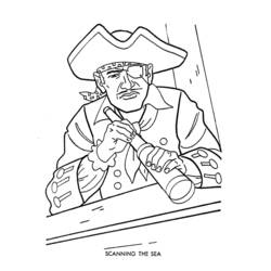 Disegno da colorare: Pirata (Caratteri) #105184 - Pagine da Colorare Stampabili Gratuite
