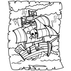 Disegno da colorare: Pirata (Caratteri) #105310 - Pagine da Colorare Stampabili Gratuite