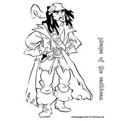 Disegno da colorare: Pirata (Caratteri) #105350 - Pagine da Colorare Stampabili Gratuite