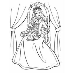 Disegno da colorare: Principessa (Caratteri) #85200 - Pagine da Colorare Stampabili Gratuite
