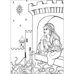 Disegno da colorare: Principessa (Caratteri) #85229 - Pagine da Colorare Stampabili Gratuite