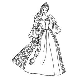 Disegno da colorare: Principessa (Caratteri) #85275 - Pagine da Colorare Stampabili Gratuite