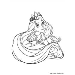 Disegno da colorare: Principessa (Caratteri) #85293 - Pagine da Colorare Stampabili Gratuite