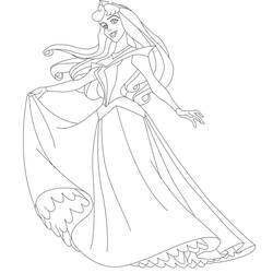 Disegno da colorare: Principessa (Caratteri) #85311 - Pagine da Colorare Stampabili Gratuite