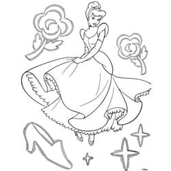 Disegno da colorare: Principessa (Caratteri) #85323 - Pagine da Colorare Stampabili Gratuite