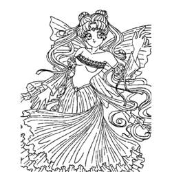Disegno da colorare: Principessa (Caratteri) #85337 - Pagine da Colorare Stampabili Gratuite