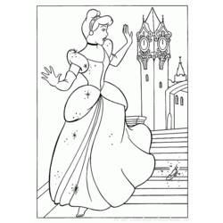 Disegno da colorare: Principessa (Caratteri) #85340 - Pagine da Colorare Stampabili Gratuite