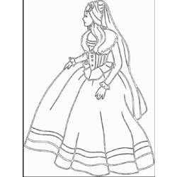 Disegno da colorare: Principessa (Caratteri) #85404 - Pagine da Colorare Stampabili Gratuite