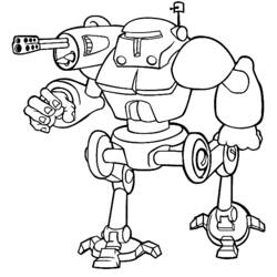 Disegno da colorare: Robot (Caratteri) #106563 - Pagine da Colorare Stampabili Gratuite