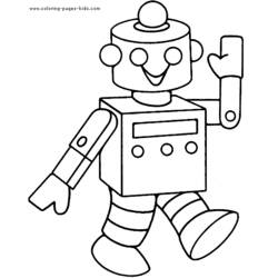 Disegno da colorare: Robot (Caratteri) #106564 - Pagine da Colorare Stampabili Gratuite