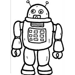 Disegno da colorare: Robot (Caratteri) #106572 - Pagine da Colorare Stampabili Gratuite