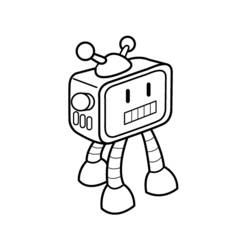 Disegno da colorare: Robot (Caratteri) #106580 - Pagine da Colorare Stampabili Gratuite