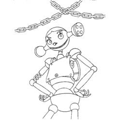 Disegno da colorare: Robot (Caratteri) #106605 - Pagine da Colorare Stampabili Gratuite