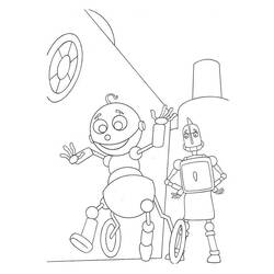 Disegno da colorare: Robot (Caratteri) #106622 - Pagine da Colorare Stampabili Gratuite