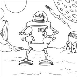 Disegno da colorare: Robot (Caratteri) #106625 - Pagine da Colorare Stampabili Gratuite