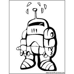 Disegno da colorare: Robot (Caratteri) #106626 - Pagine da Colorare Stampabili Gratuite