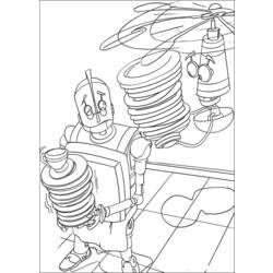 Disegno da colorare: Robot (Caratteri) #106672 - Pagine da Colorare Stampabili Gratuite