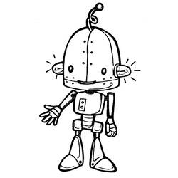 Disegno da colorare: Robot (Caratteri) #106679 - Pagine da Colorare Stampabili Gratuite